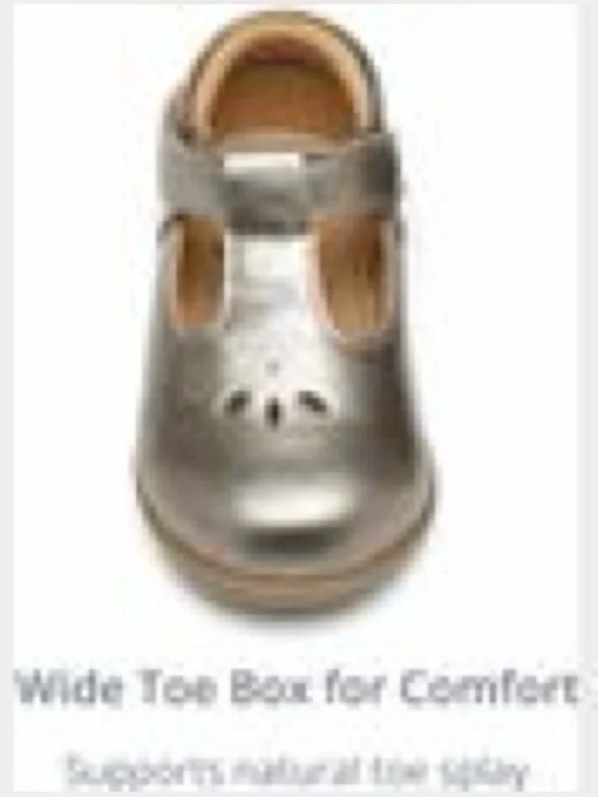Classic Mary Jane Baby Walker Shoe - Silver - Picture 2 of 9